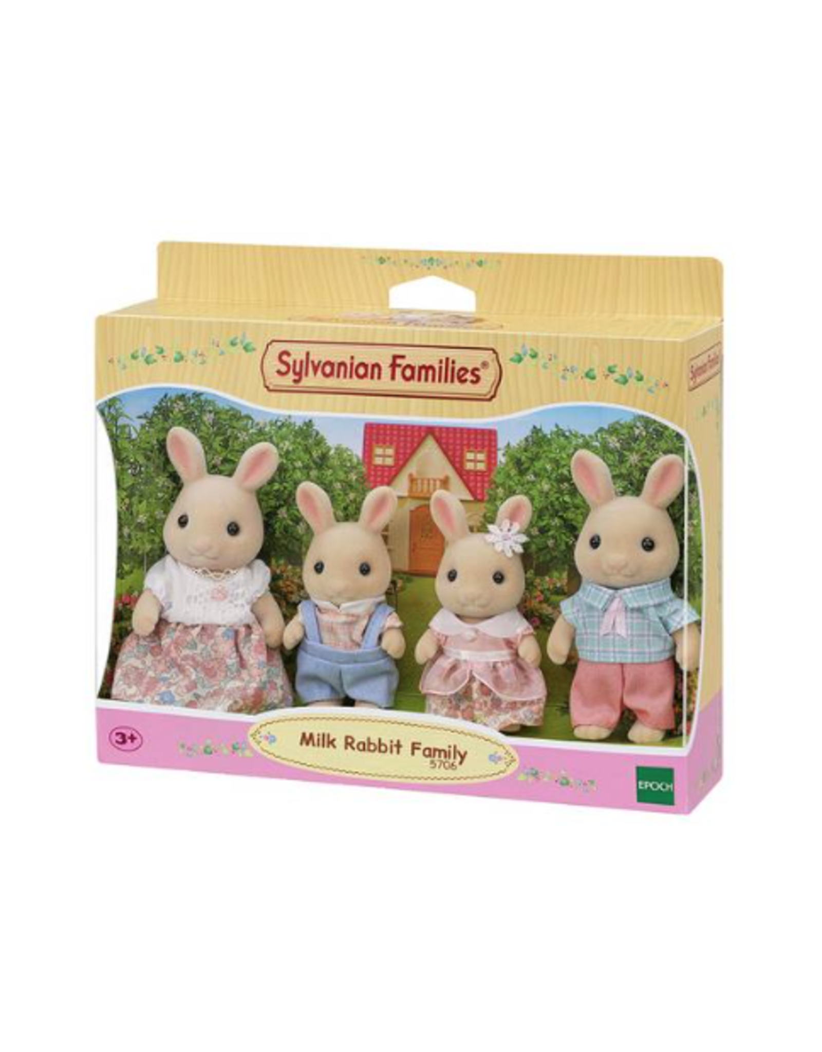 Calico Critters Calico Critters Milk Rabbit Family