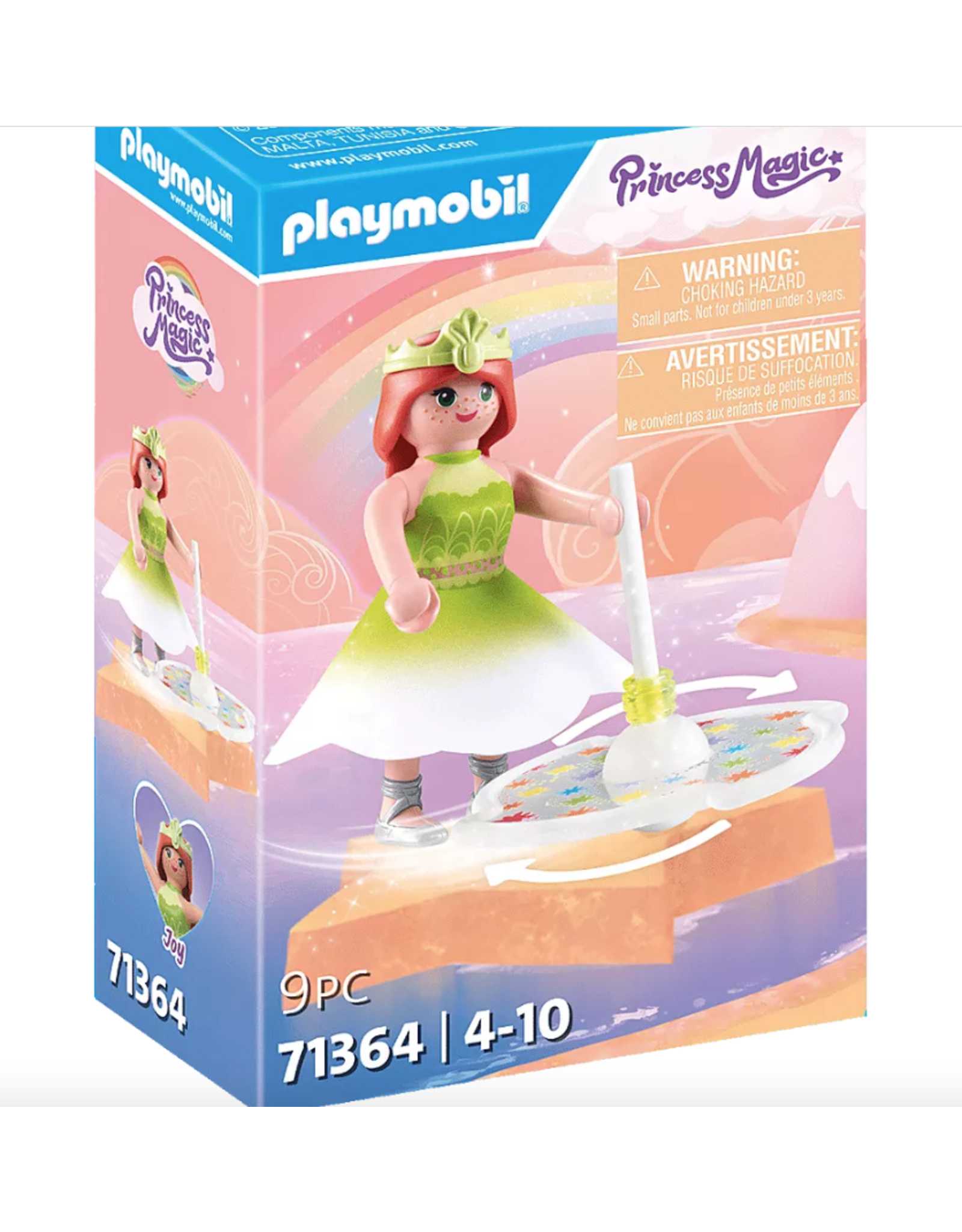 Playmobil Rainbow Spinning Top with Princess