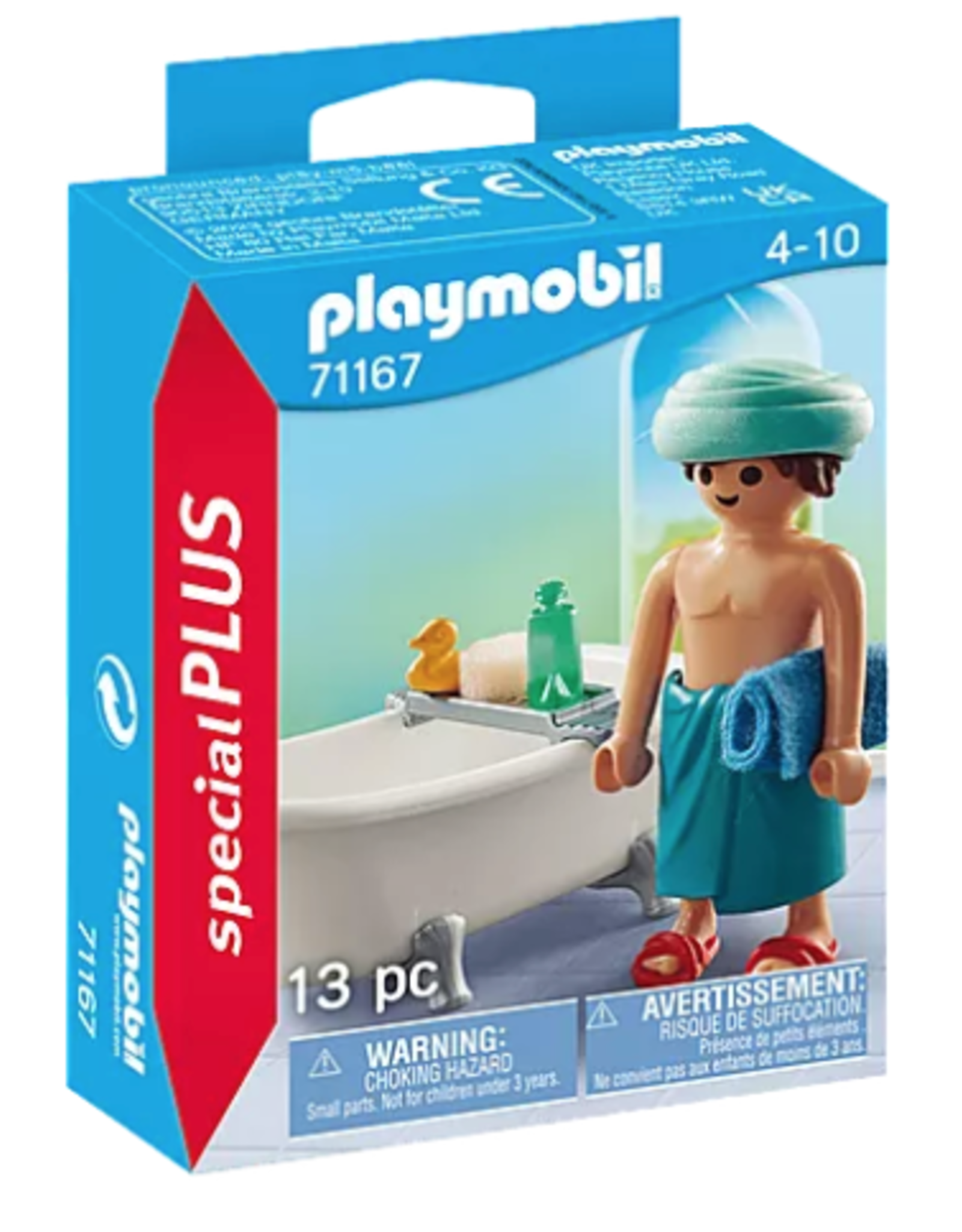 Playmobil Man With Bathtub