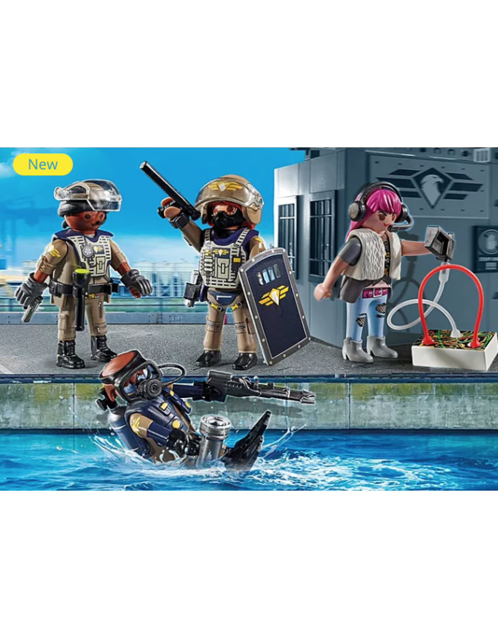 Playmobil Tactical Unit Figure Set