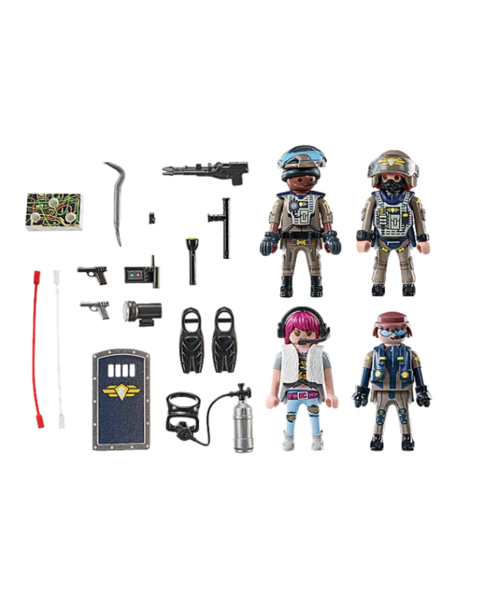 Playmobil Tactical Unit Figure Set