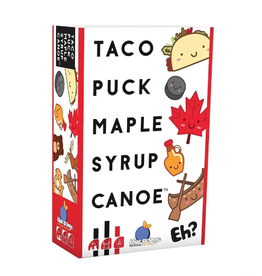 Blue Orange Taco Puck Maple Syrup Canoe