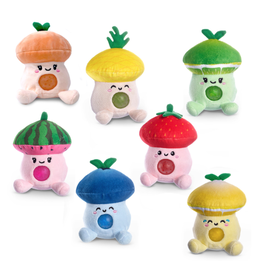 Top Trenz Mushroom Fruit Mashup Sensory Beadie Squishy Toy