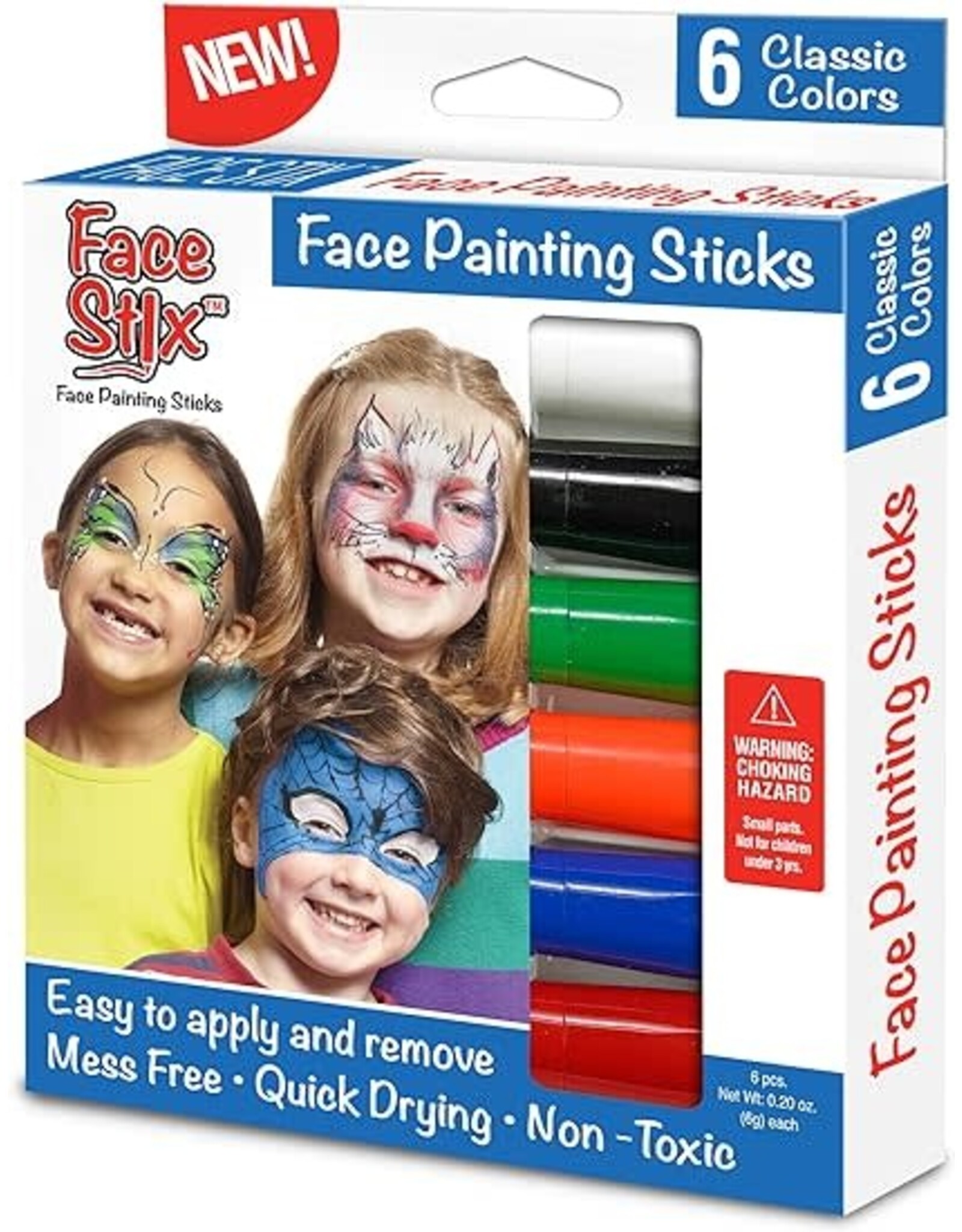Kwik Stix Face Paint Stix 6 Pack