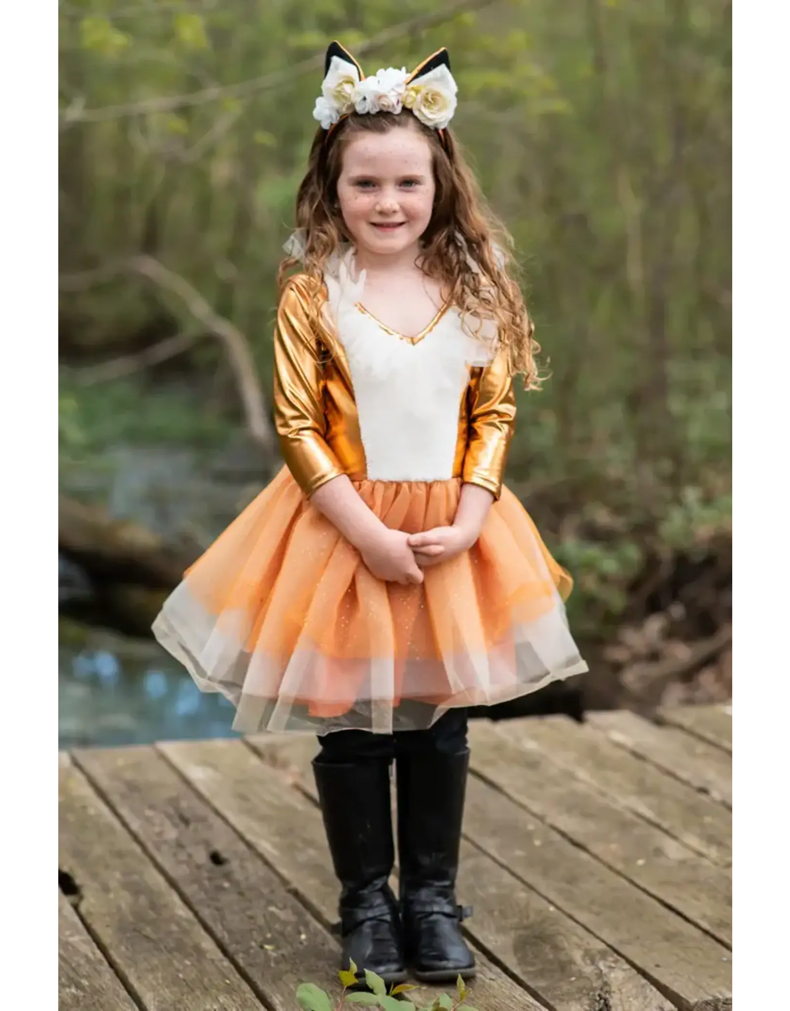 Great Pretenders Woodland Fox Dress w/Headband