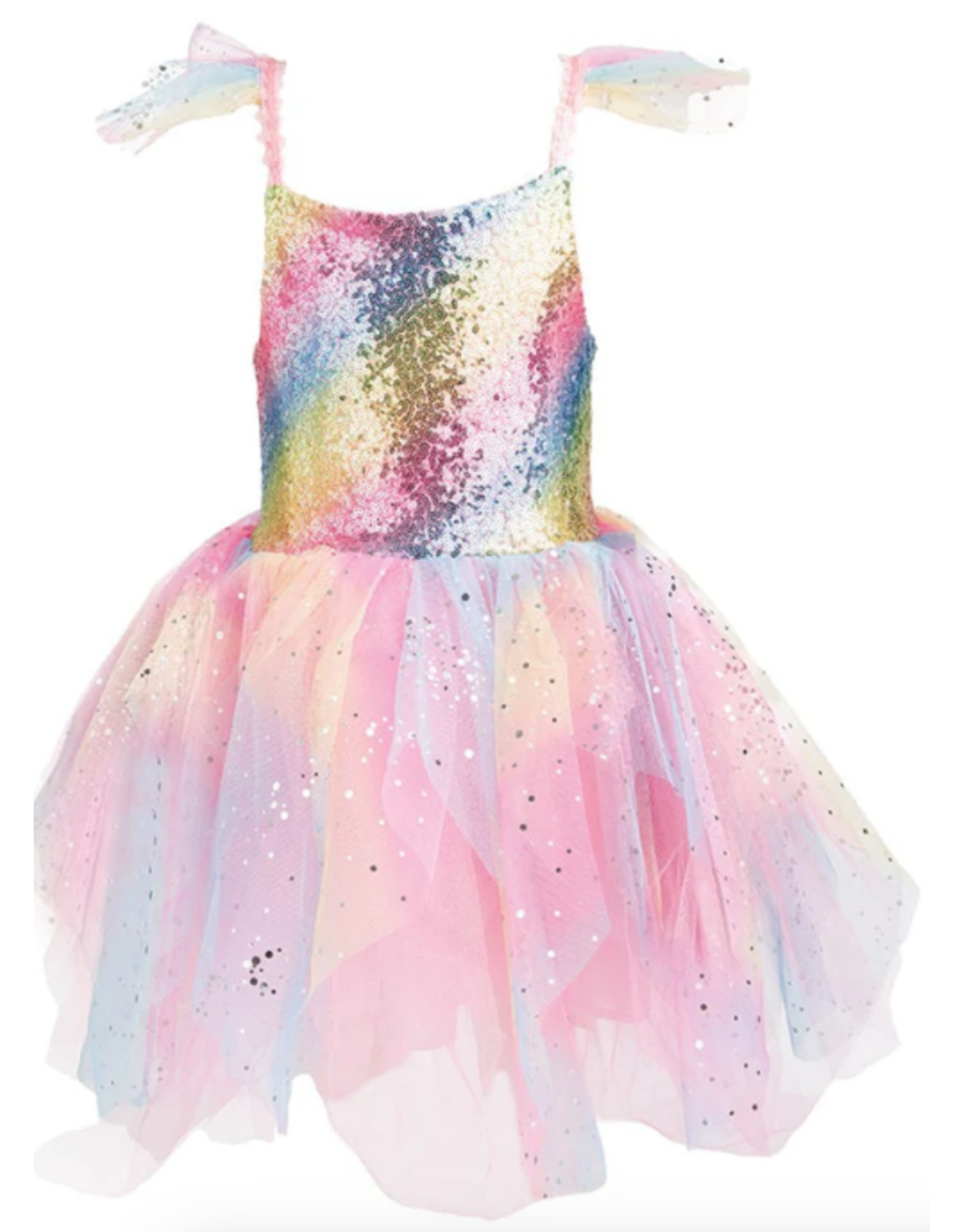 Great Pretenders Rainbow Fairy Dress with Wings
