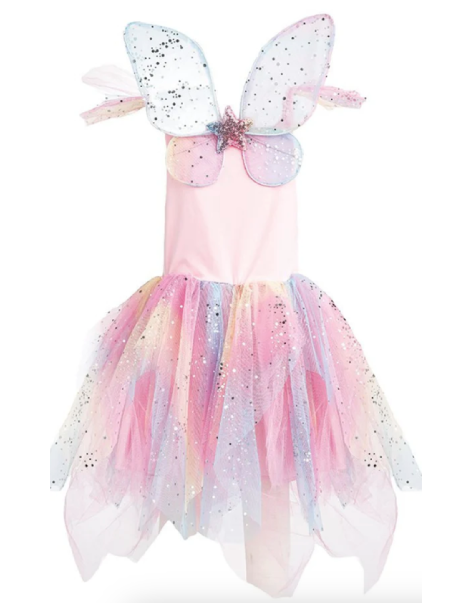 Great Pretenders Rainbow Fairy Dress with Wings