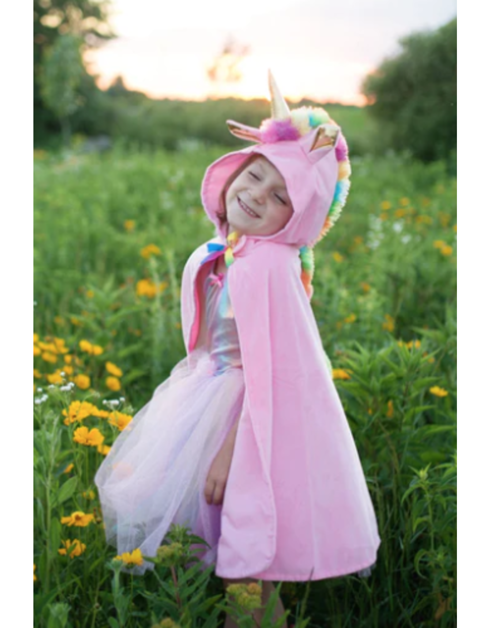 Great Pretenders Unicorn Cape Pink