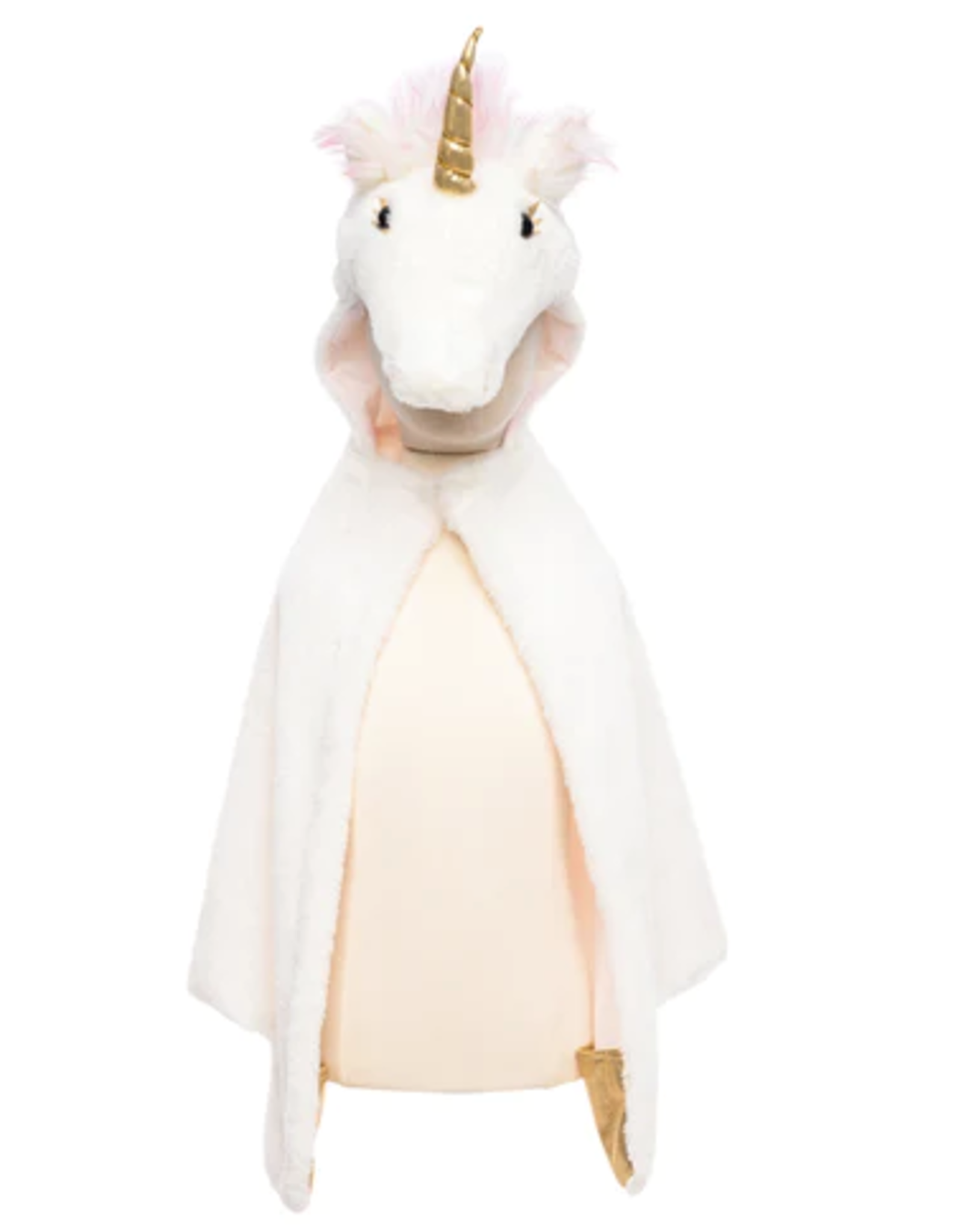 Great Pretenders Unicorn Cuddle Cape White 4-6