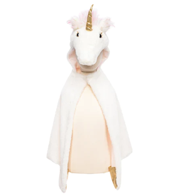 Great Pretenders Unicorn Cuddle Cape White 4-6