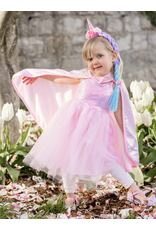 Great Pretenders Pink Sequins Cape Size 5-6