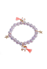 Great Pretenders Unicorn Star Bracelet Purple