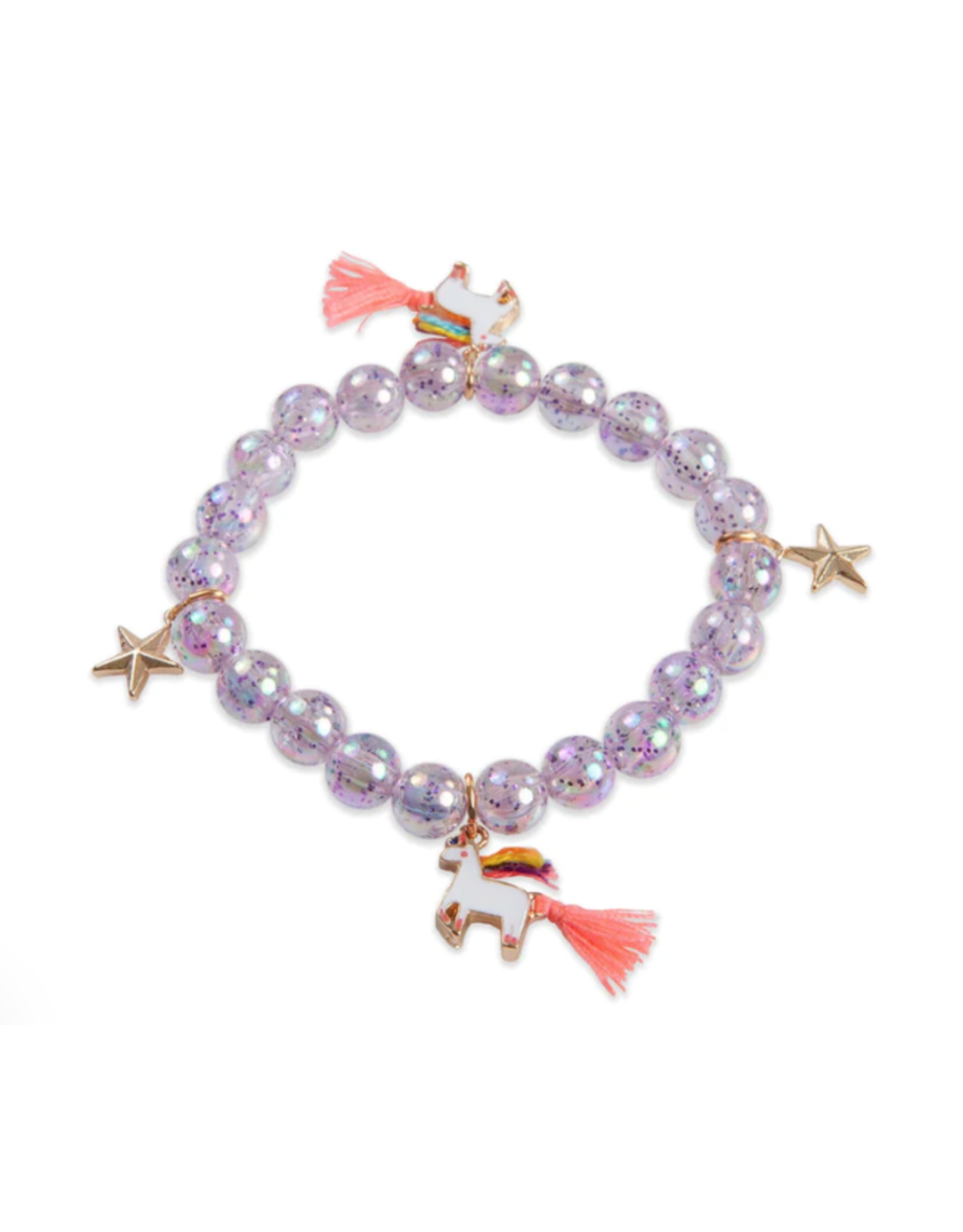 Great Pretenders Unicorn Star Bracelet Purple