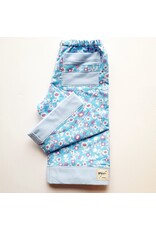 Georgi Pearson Quilty Pants, Blue Winter Floral