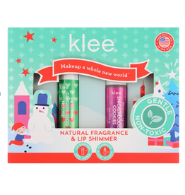 Klee Naturals Snickerdoodle Cookies Natural Fragrance Lip Shimmer Set