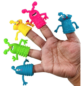 STREAMLINE 5 Piece Stretchy Monster Finger Puppets