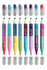 Ooly Color Layers Double Ended Markers Set of 8