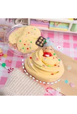 Kawaii Slime Mrs. Claus Cookie Dough Clay Dough Slime