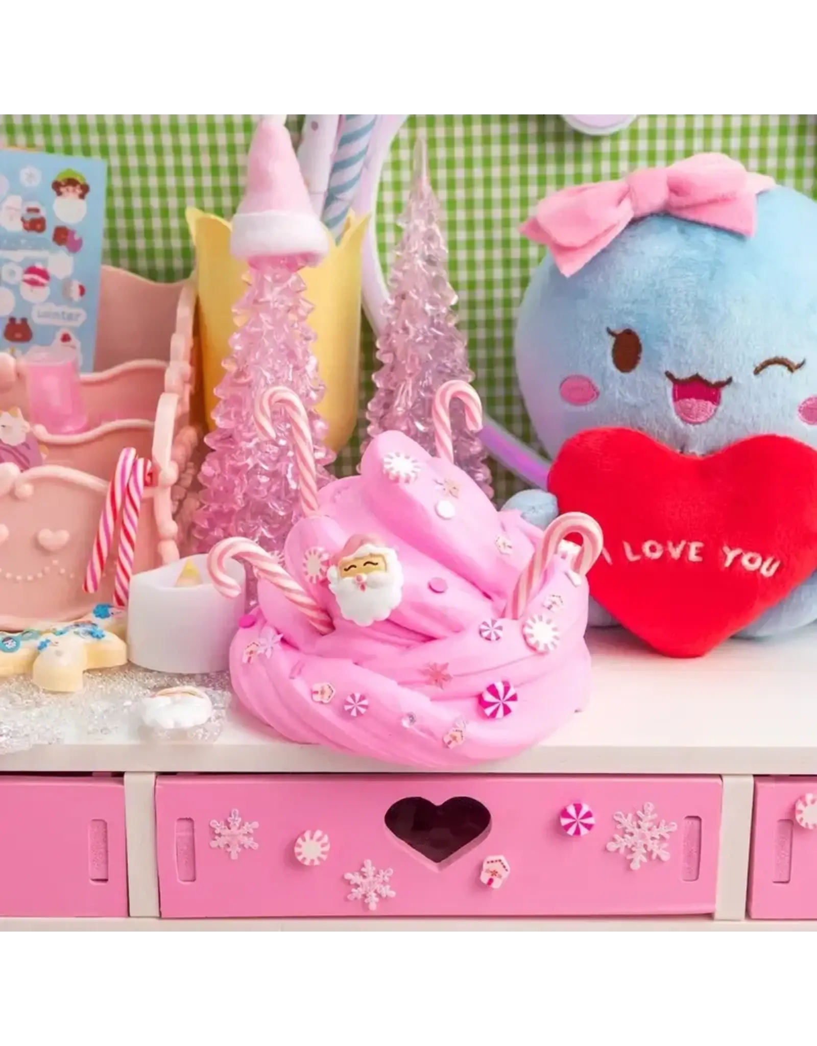 Kawaii Slime Merry Pinkmas Butter Slime