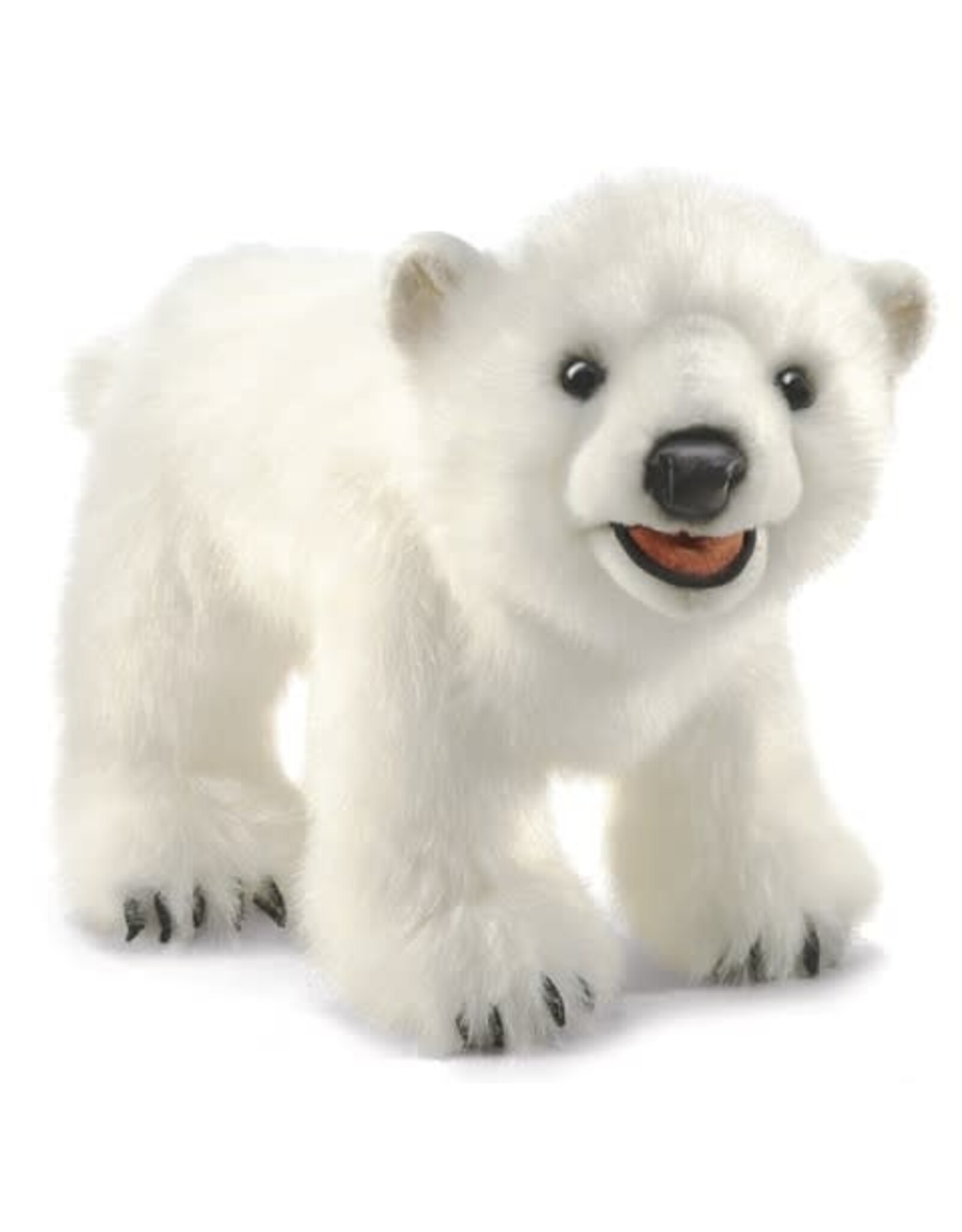 Folkmanis Polar Bear Cub Hand Puppet