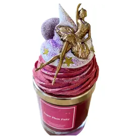 Sugar Plum Fairy Cupcake Candle