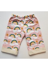 Georgi Pearson Quilty Pants, Pink with Rainbows