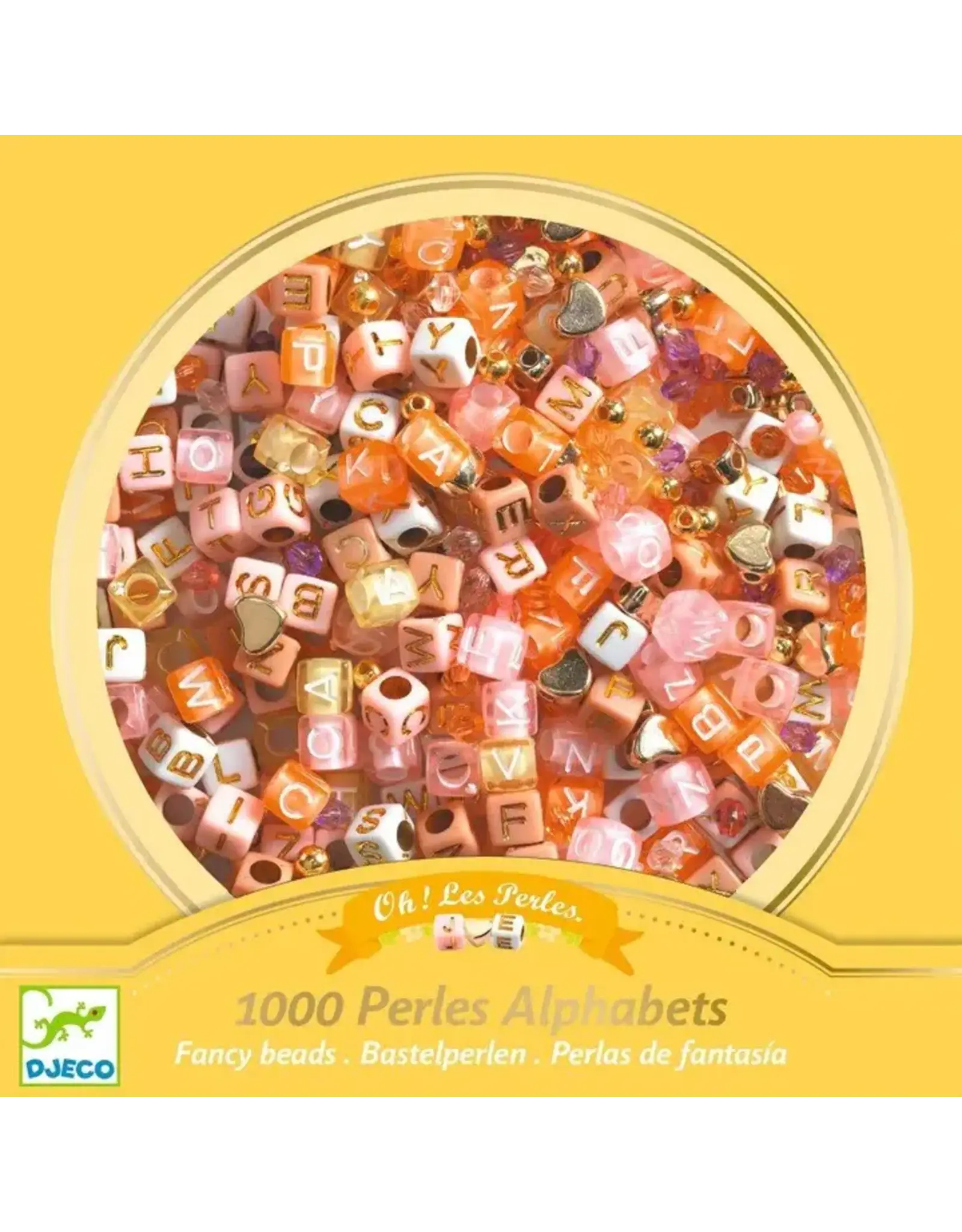 Djeco Alphabet Beads Gold