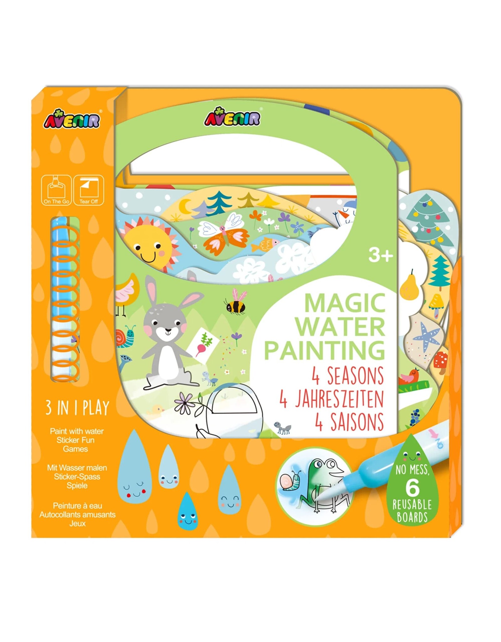 Avenir Magical Water Painting 4 Seasons