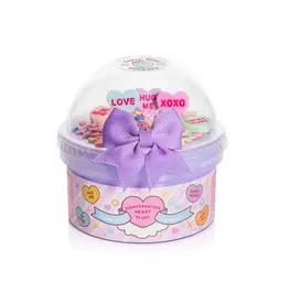 Kawaii Slime Conversation Heart Fluff Slime