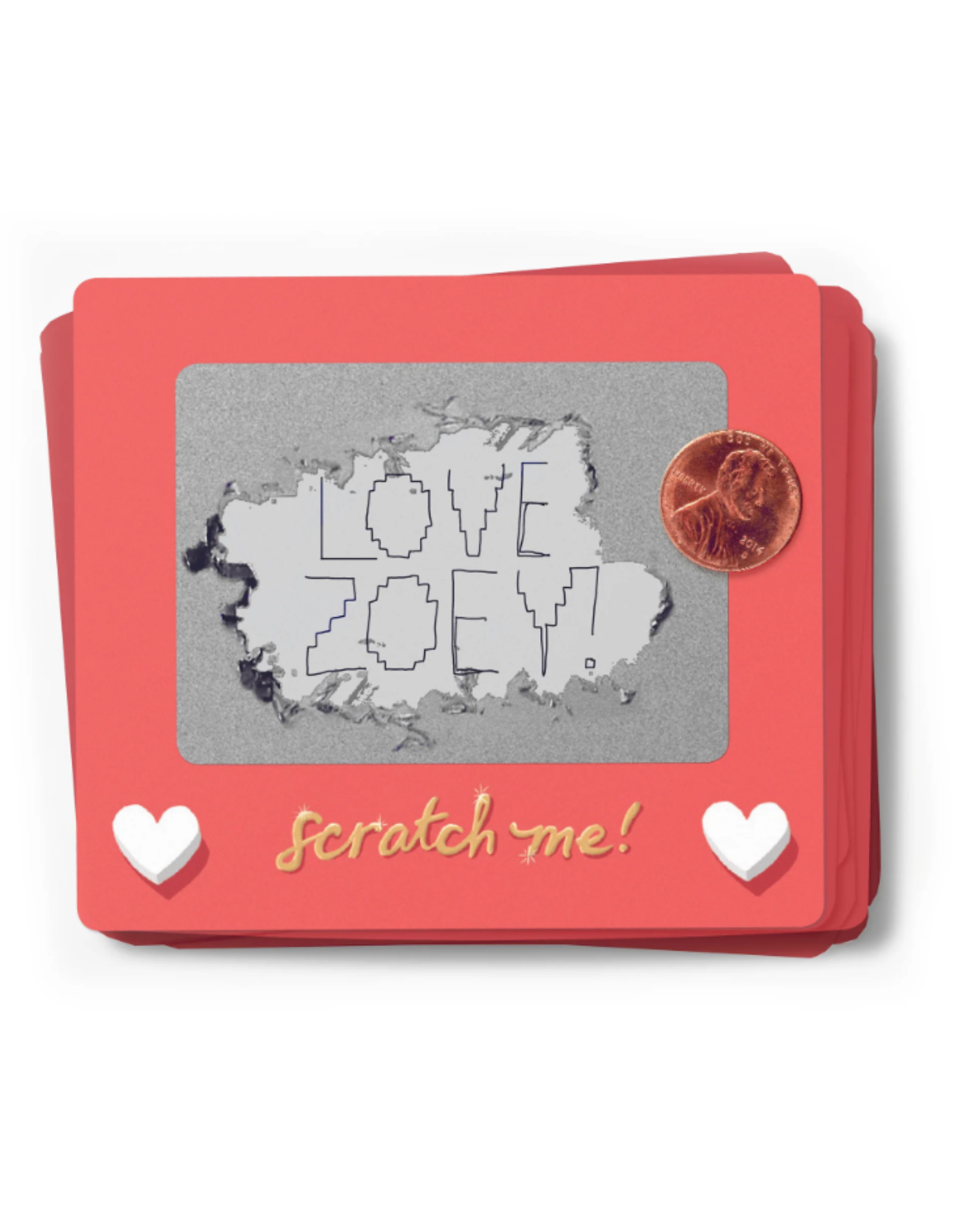 Inklings Paperie Scratch A Sketch Valentines
