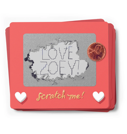 Inklings Paperie Scratch A Sketch Valentines