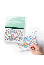 Inklings Paperie Paint With Water Valentines Unicorn