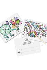 Inklings Paperie Paint With Water Valentines Unicorn