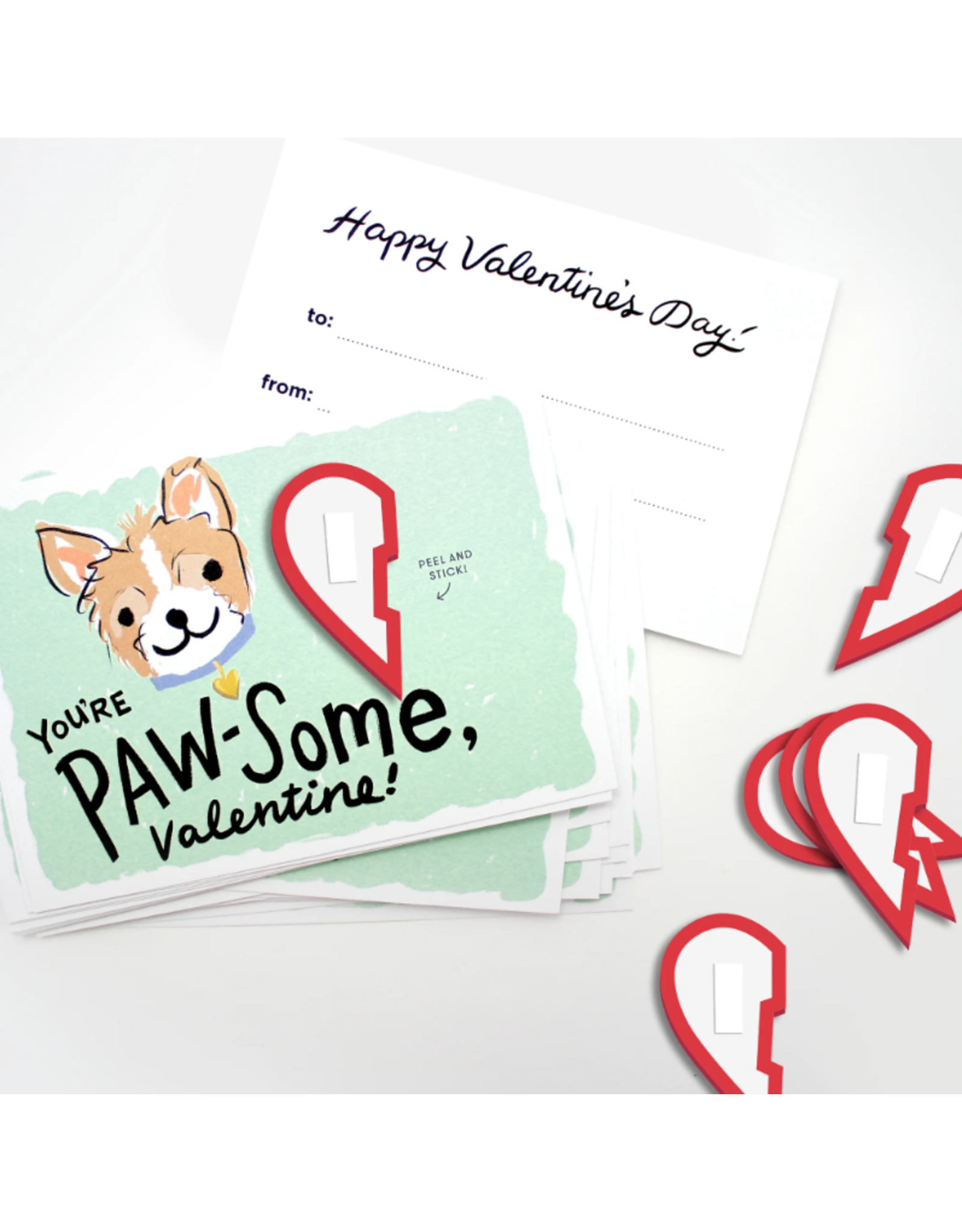 Inklings Paperie Pop - Up Valentines Puppy