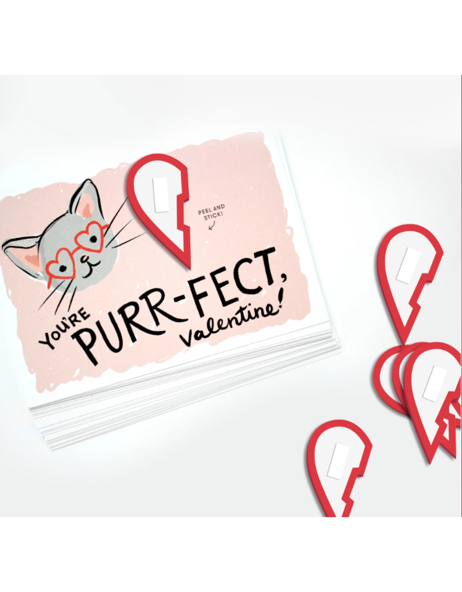 Inklings Paperie Pop - Up Valentines Kitten