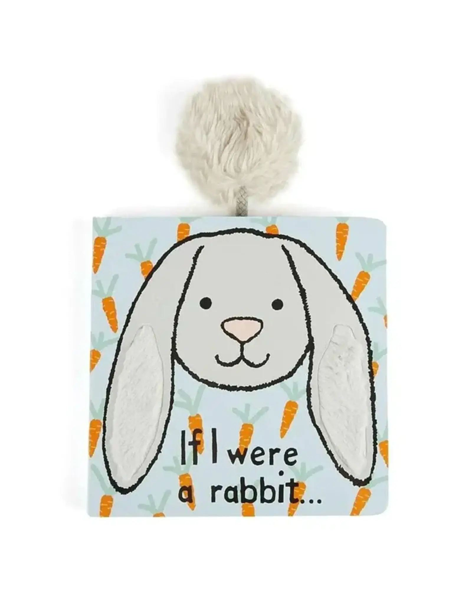 Jelly Cat If I Were A Rabbit Book Grey