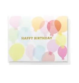 The Penny Paper Co. Greeting Card Happy Birthday Balloons