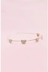 Great Pretenders Boutique Rhinestone Heart Headband