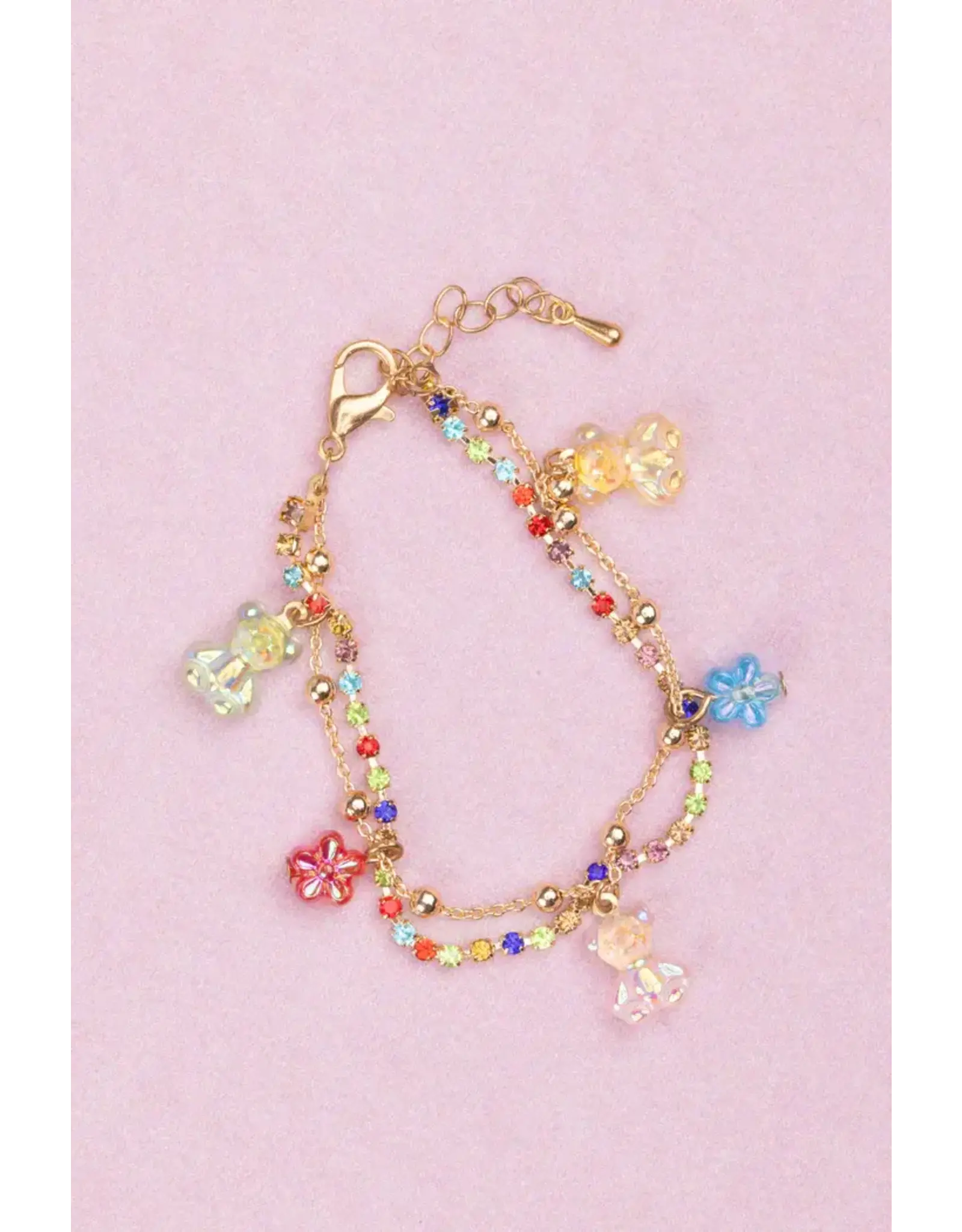 Great Pretenders Boutique Chic Gummy Glam Bracelet