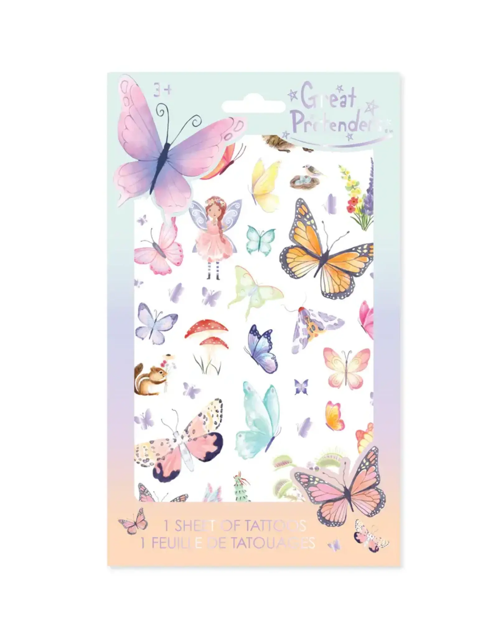 Great Pretenders Float Like A Butterfly Tattoos