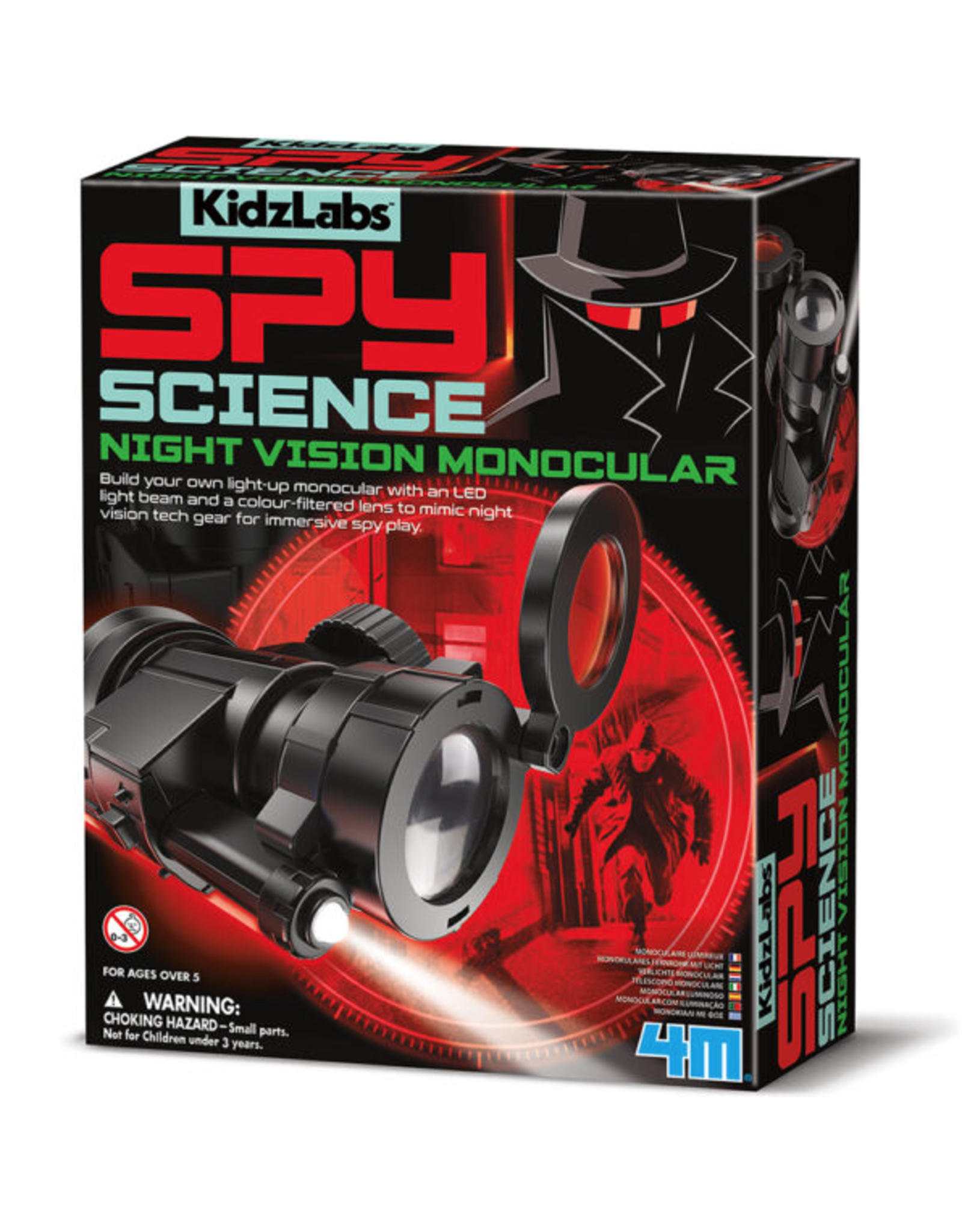 4M Spy Science Night Vision Monocular
