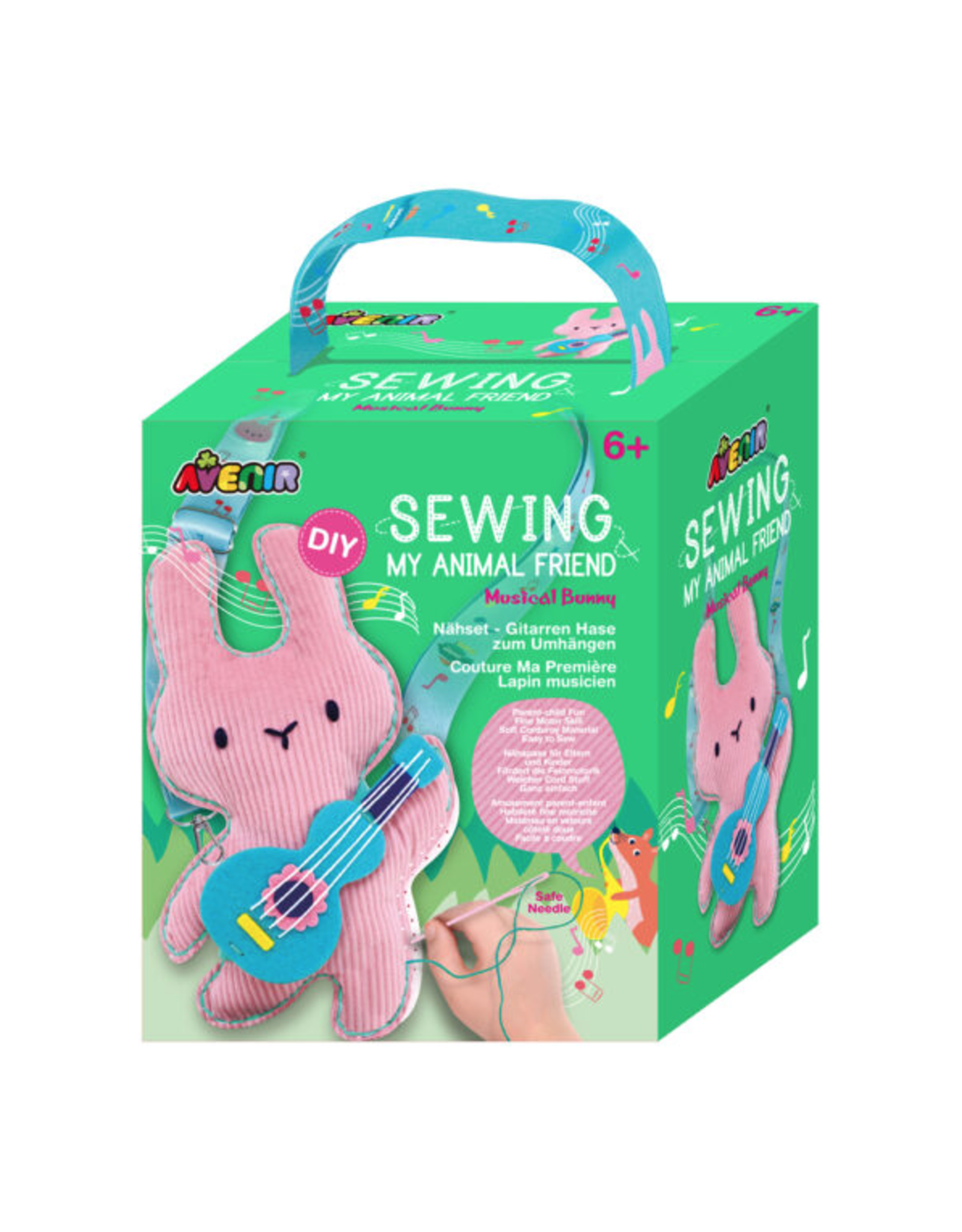 Avenir Sewing My Animal Friend Musical Bunny