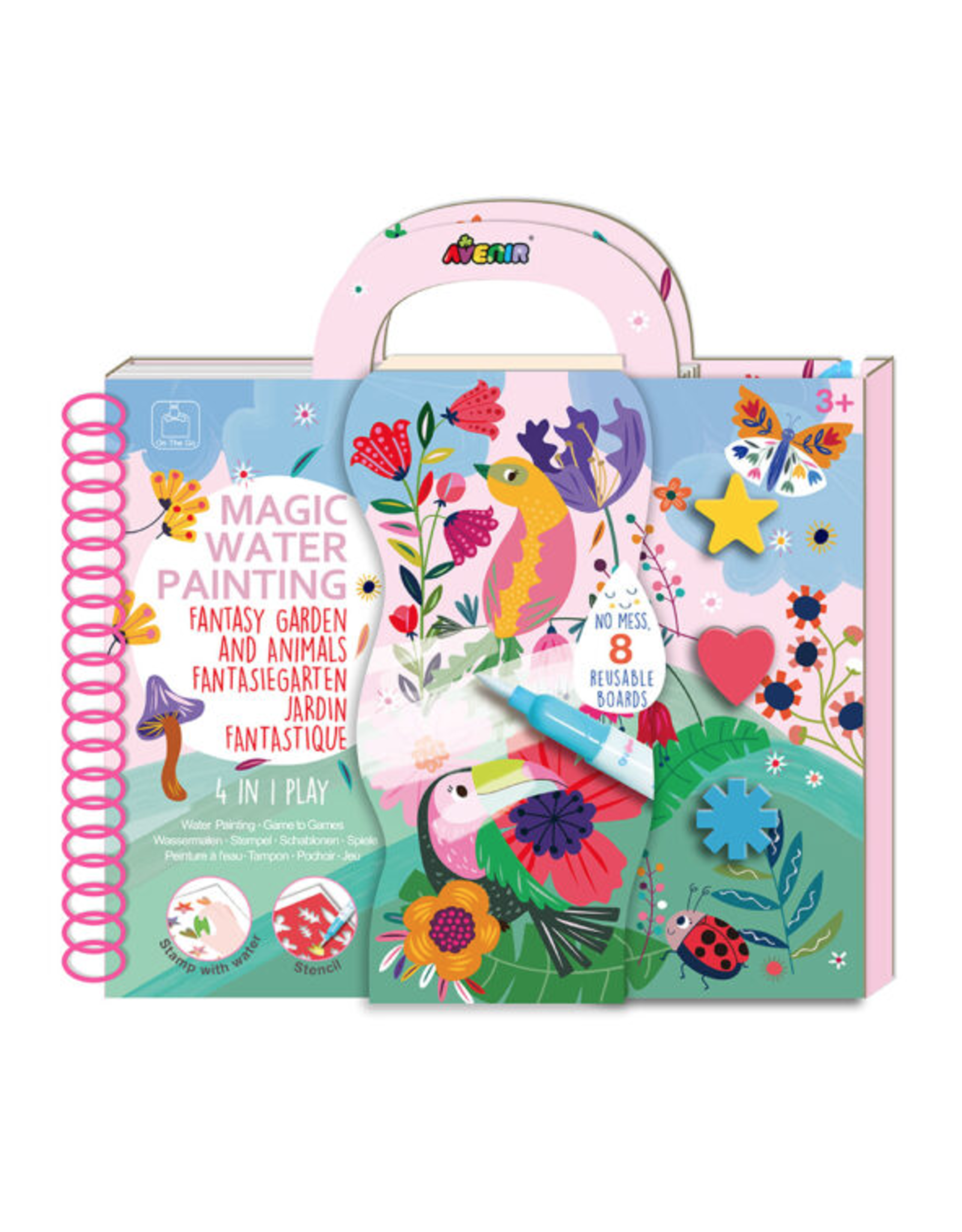 Avenir Magic Water Painting Fantasy Garden & Animals