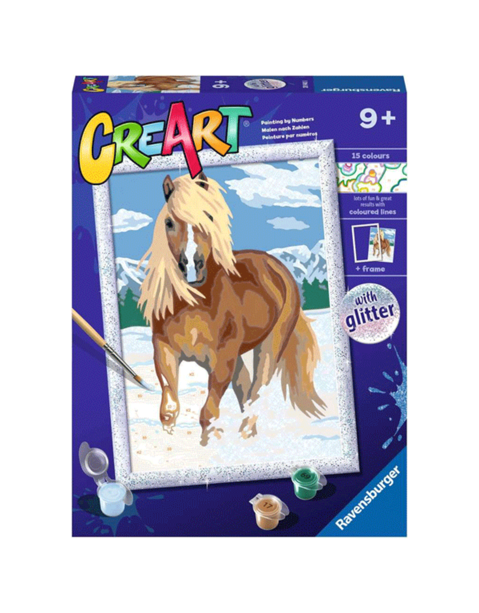 Ravensburger CreArt The Royal Horse with Glitter