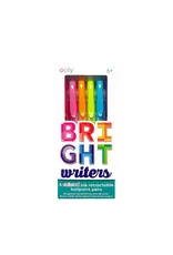 Ooly Bright Writers Colored Ballpoint Pens Set Of 6