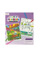 Ooly Color By Number Coloring Book Mythical Friends