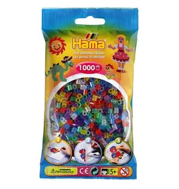 Hama Translucent Mix Beads In Bag