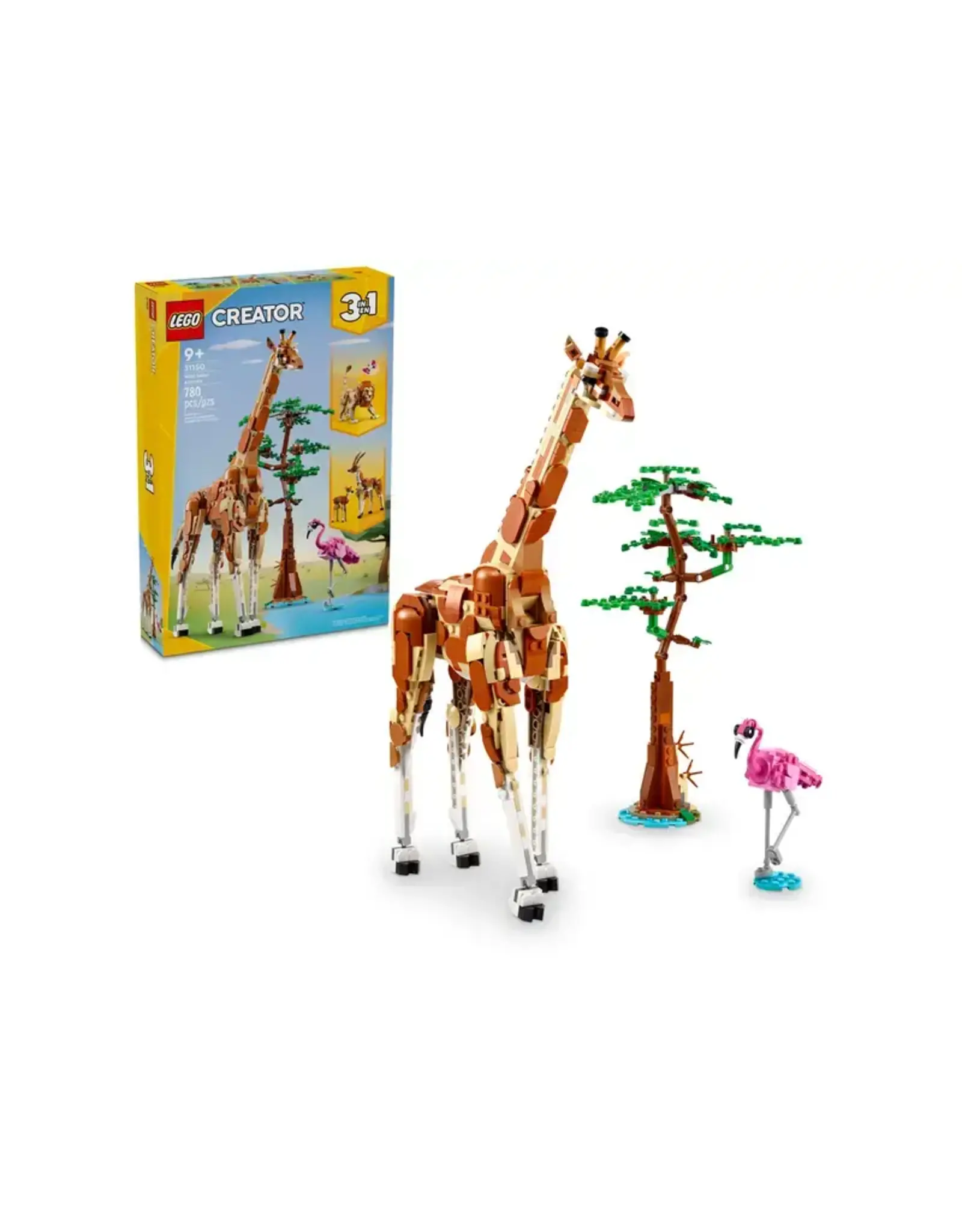 LEGO LEGO Creator 3 in 1 Wild Safari Animals