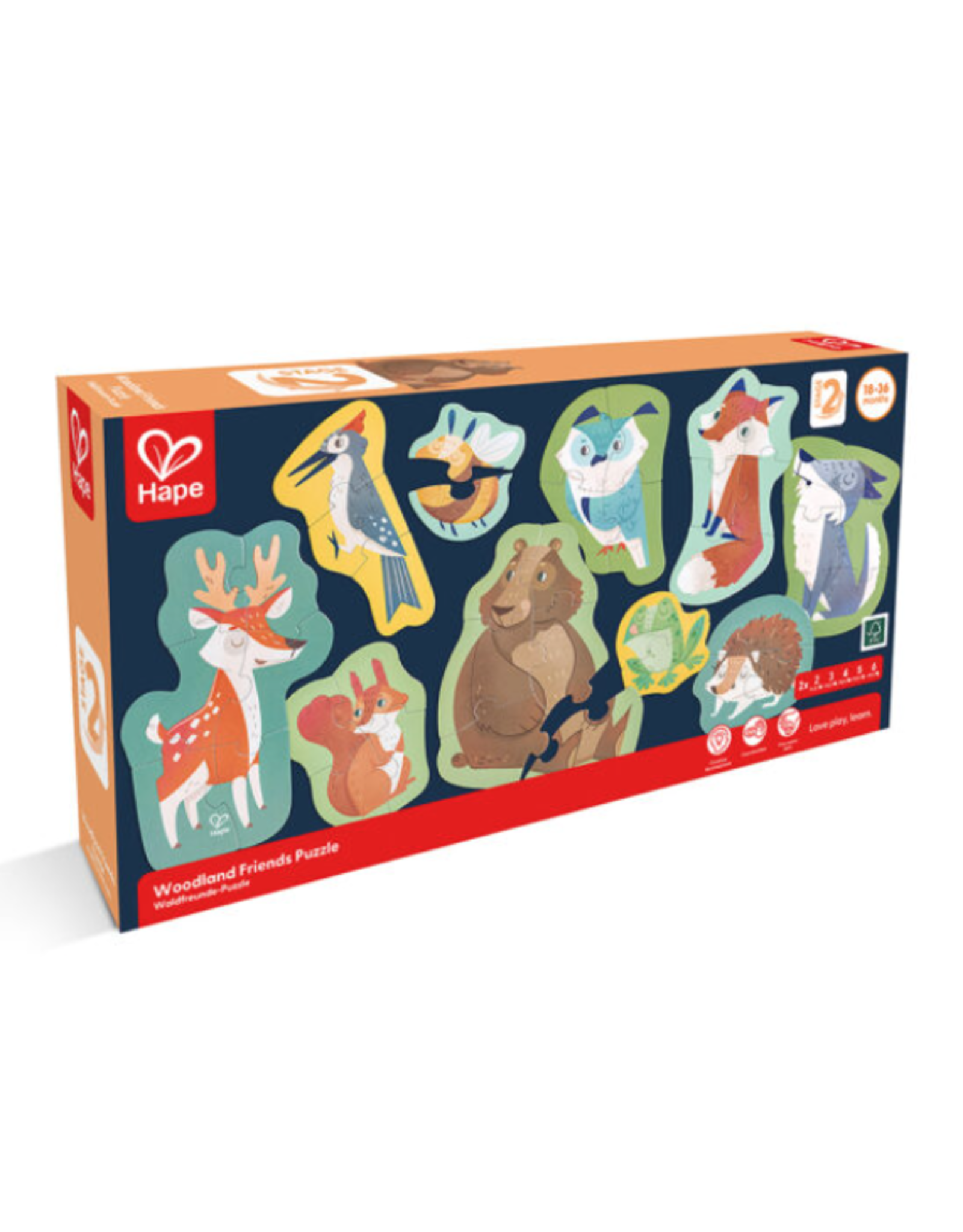 Hape Woodland Friends Puzzle