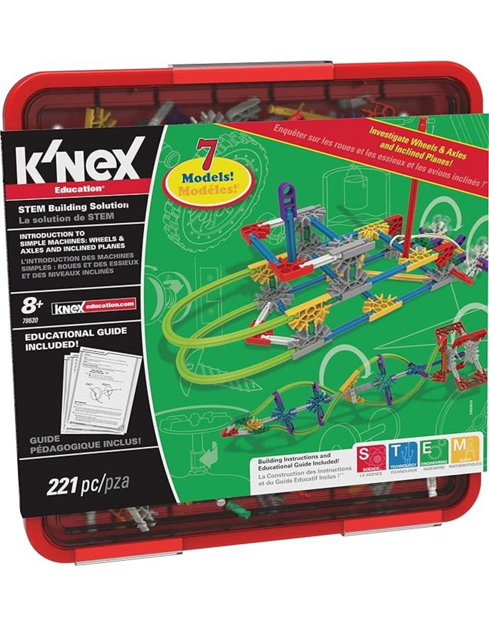 K'Nex K'Nex Education Intro To Simple Machines Wheels and Axels